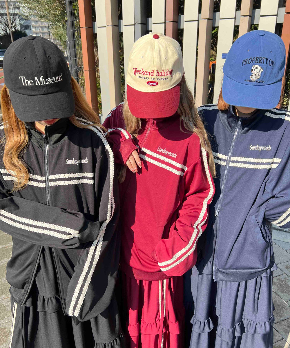 レースライントラックジャケット