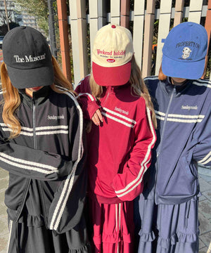 レースライントラックジャケット