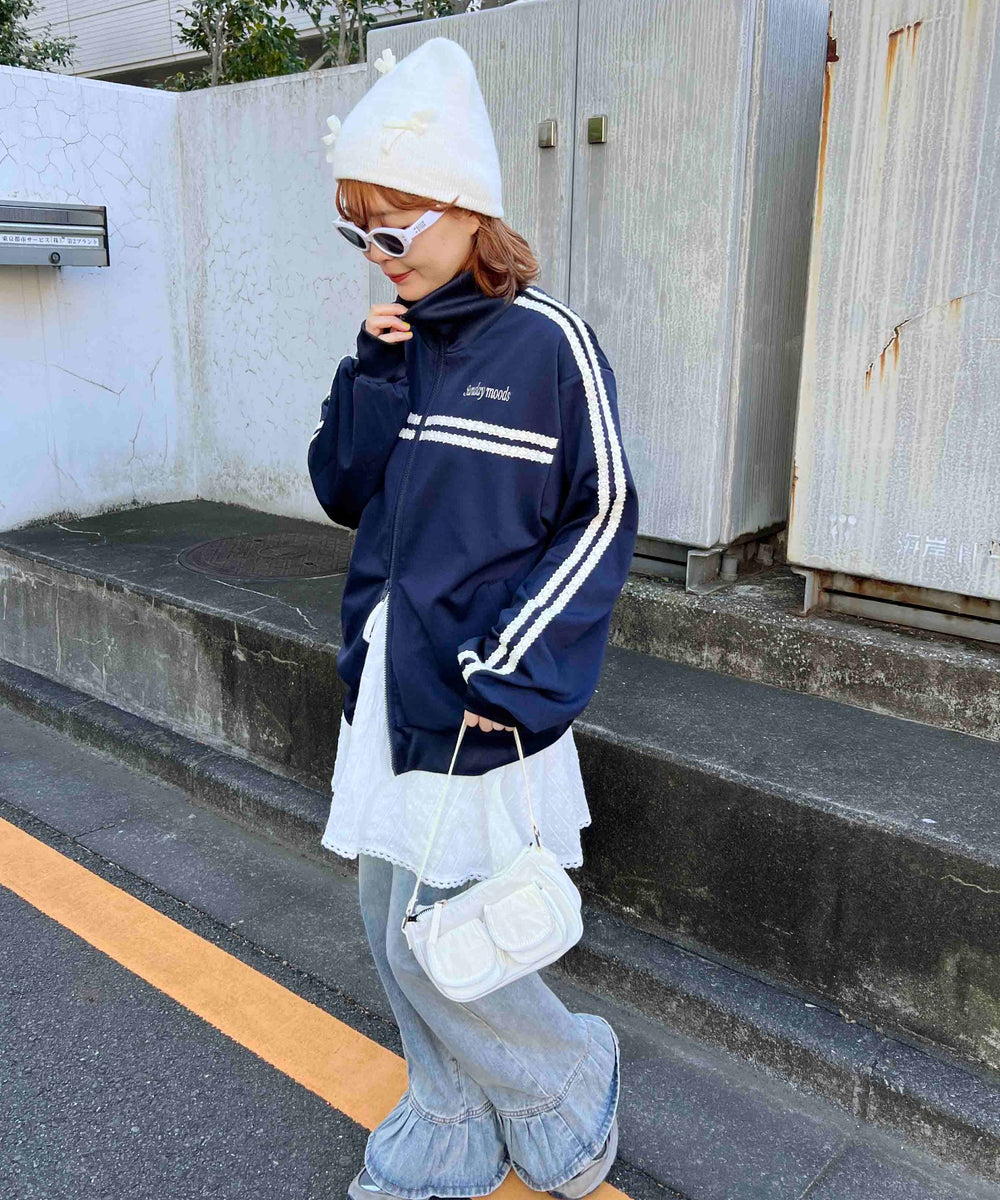 ネイビー モデル：155㎝ F着用