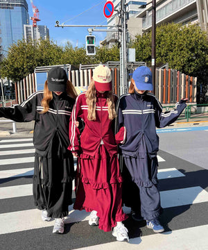 レースライントラックジャケット