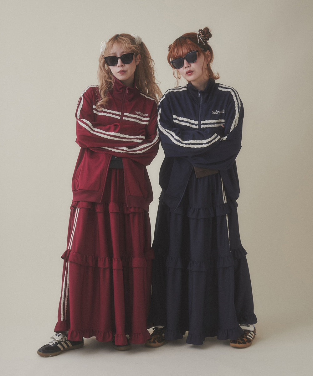 レースライントラックジャケット