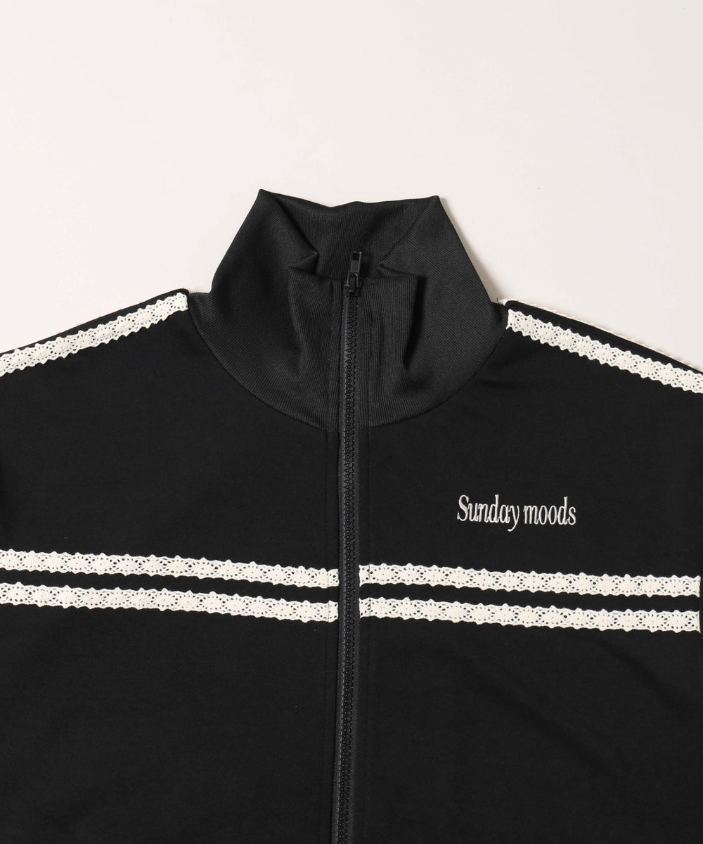 レースライントラックジャケット