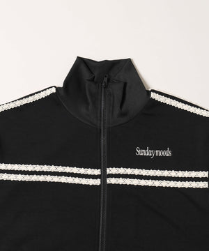 レースライントラックジャケット