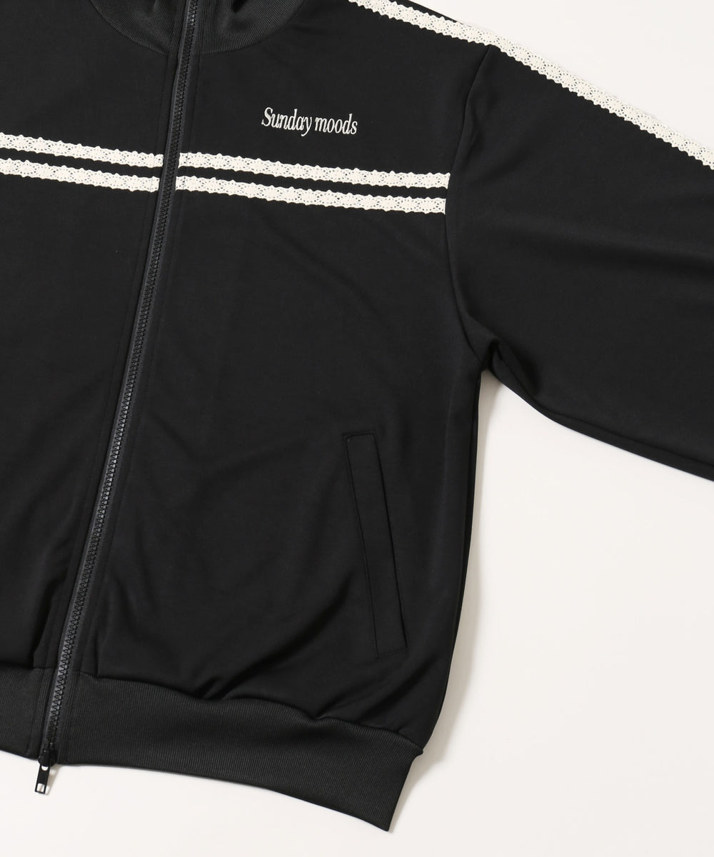 レースライントラックジャケット