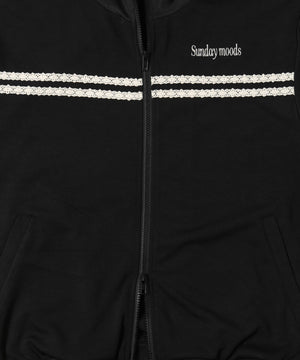 レースライントラックジャケット
