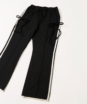 レースライントラックパンツ