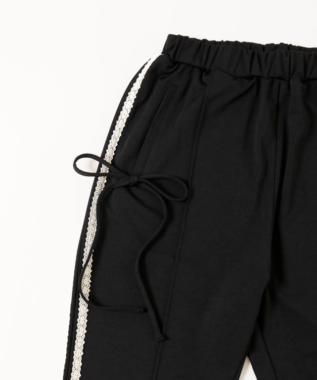 レースライントラックパンツ