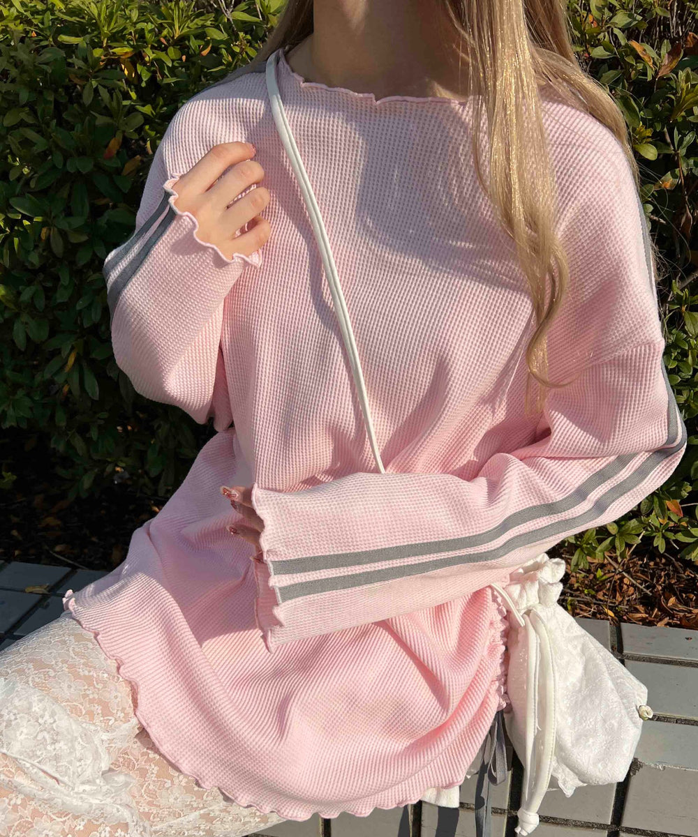 ピンク モデル：160㎝ F着用