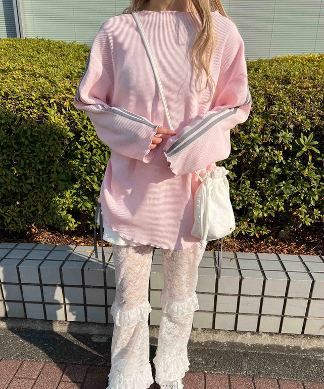 ピンク モデル：160㎝ F着用