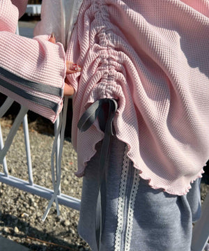 ピンク モデル：160㎝ F着用