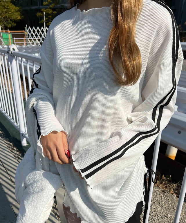 ホワイト モデル：155㎝ F着用