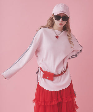 ピンク モデル：160㎝ F着用