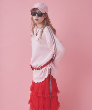 ピンク モデル：160㎝ F着用