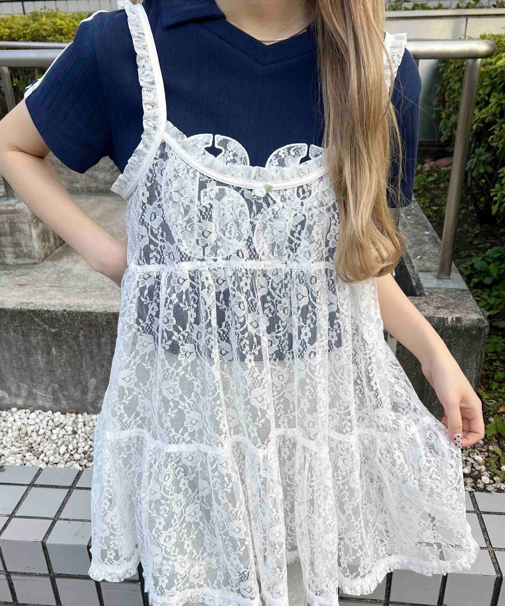 ホワイト モデル：160㎝ F着用