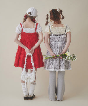 ローズポイントレースミニワンピース