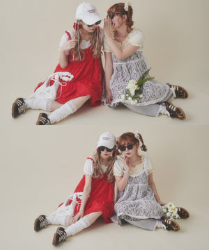 ローズポイントレースミニワンピース