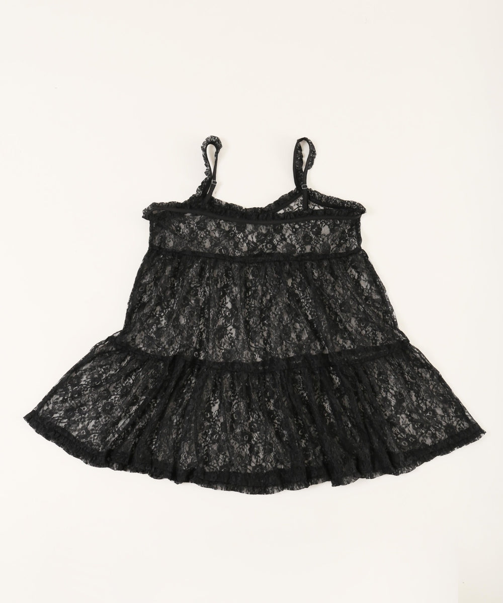 ローズポイントレースミニワンピース