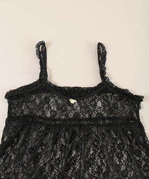 ローズポイントレースミニワンピース