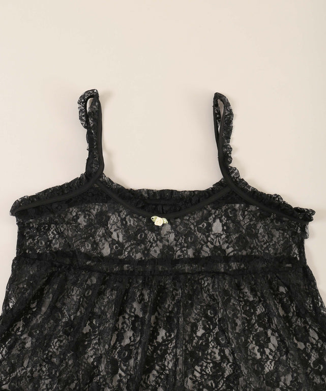 ローズポイントレースミニワンピース