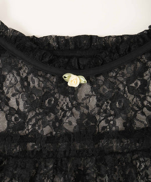 ローズポイントレースミニワンピース