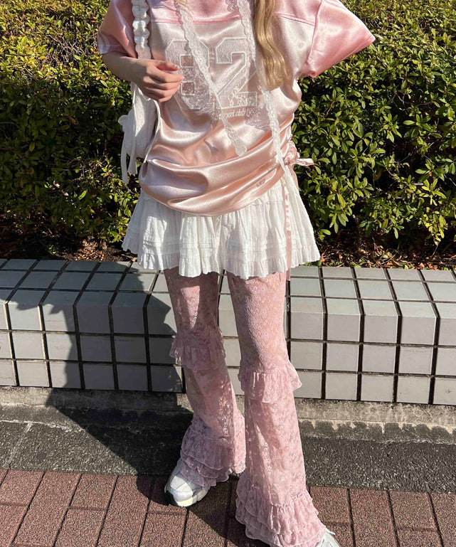 ピンクモデル：160㎝ F着用