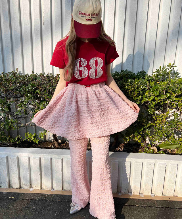 ピンク モデル：160㎝ F着用