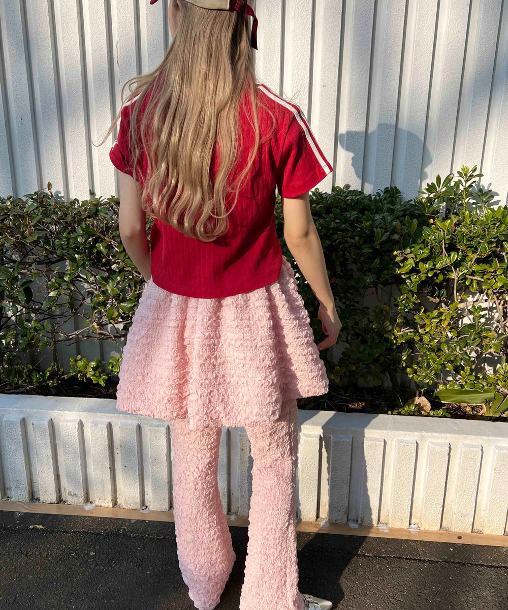 ピンク モデル：160㎝ F着用