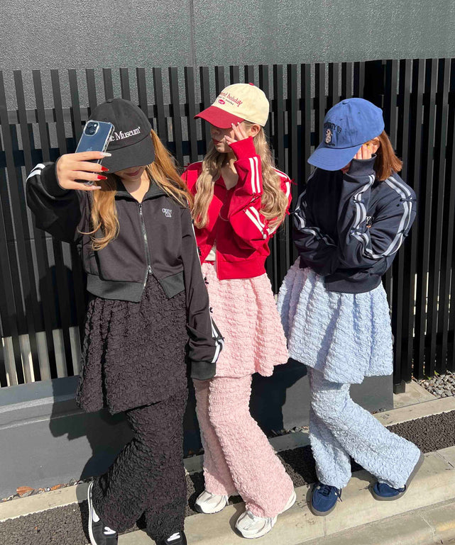 クリンクルバルーンスカート