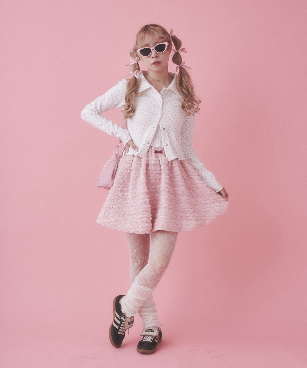 ピンク モデル：160㎝ F着用