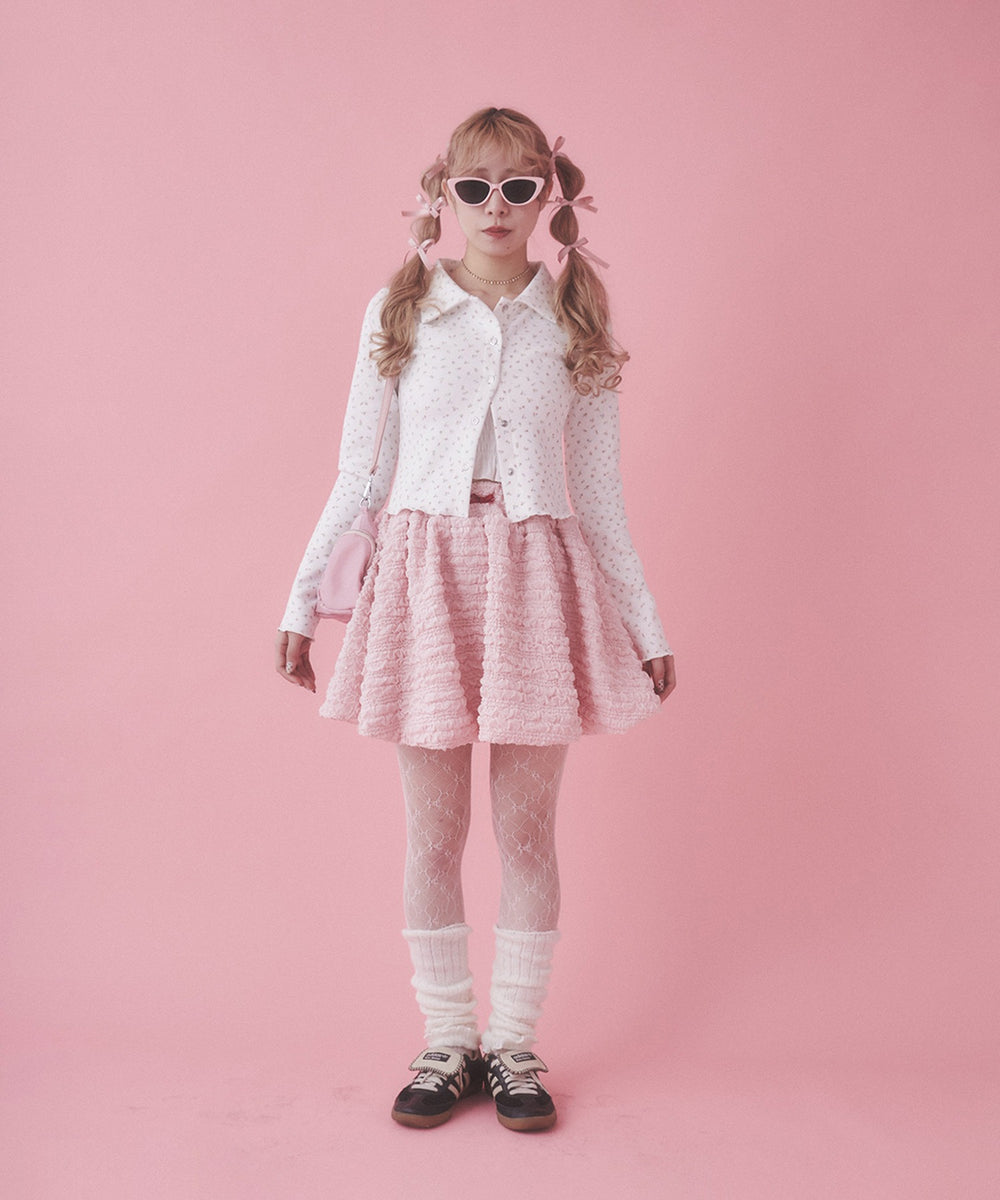 ピンク モデル：160㎝ F着用