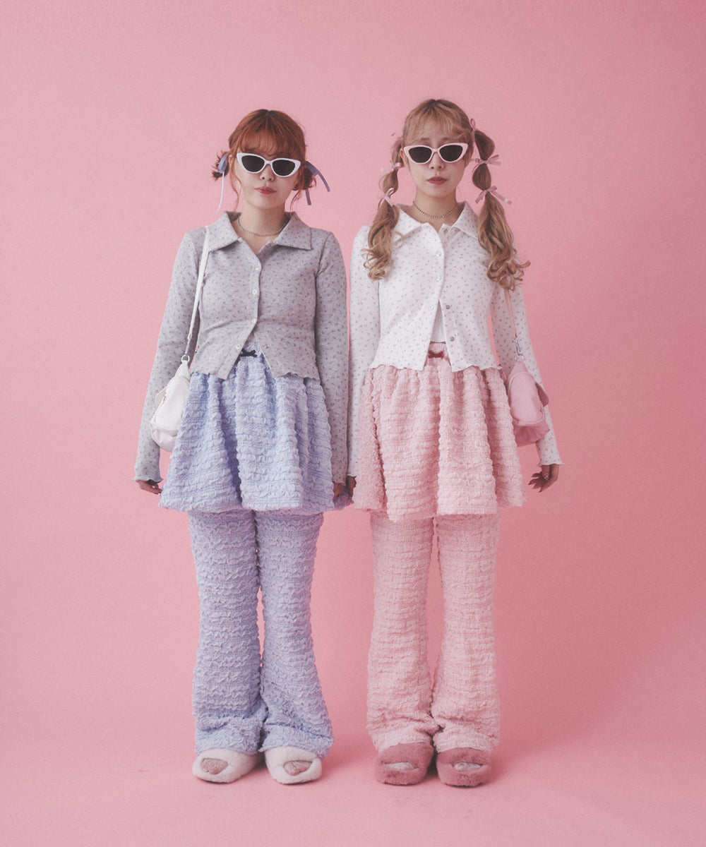 クリンクルバルーンスカート