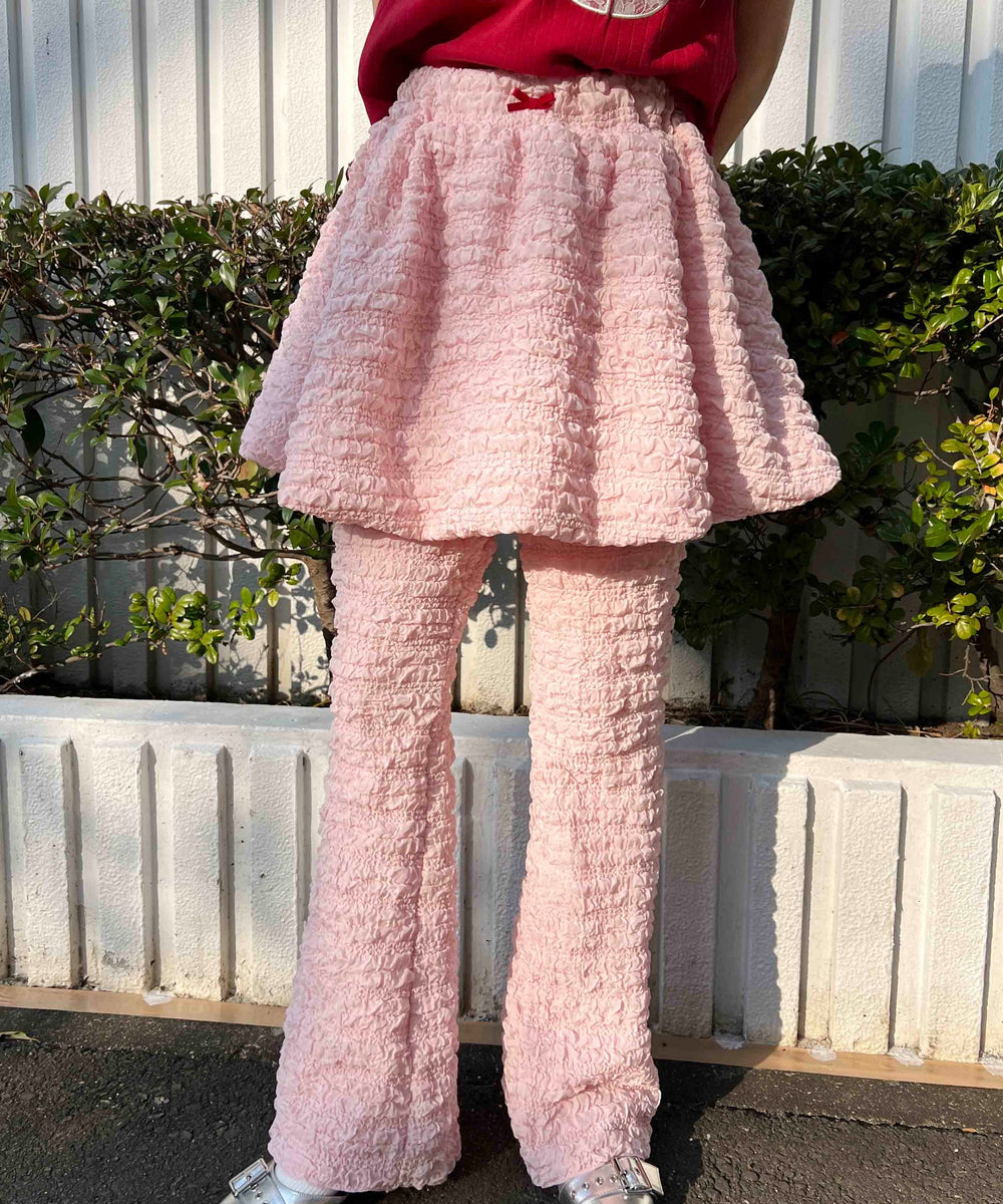 ピンク モデル：160㎝ F着用