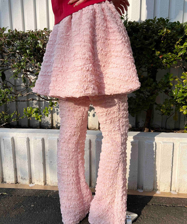 ピンク モデル：160㎝ F着用