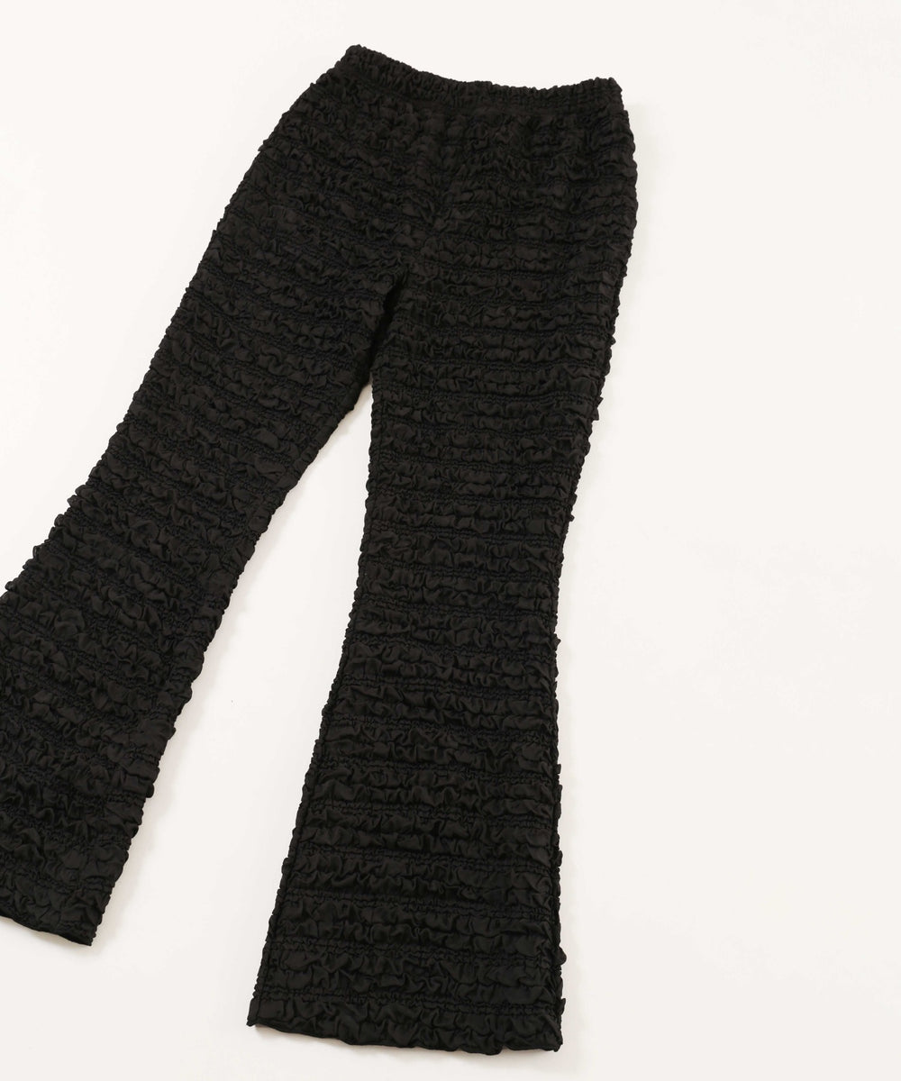 クリンクルフレアパンツ