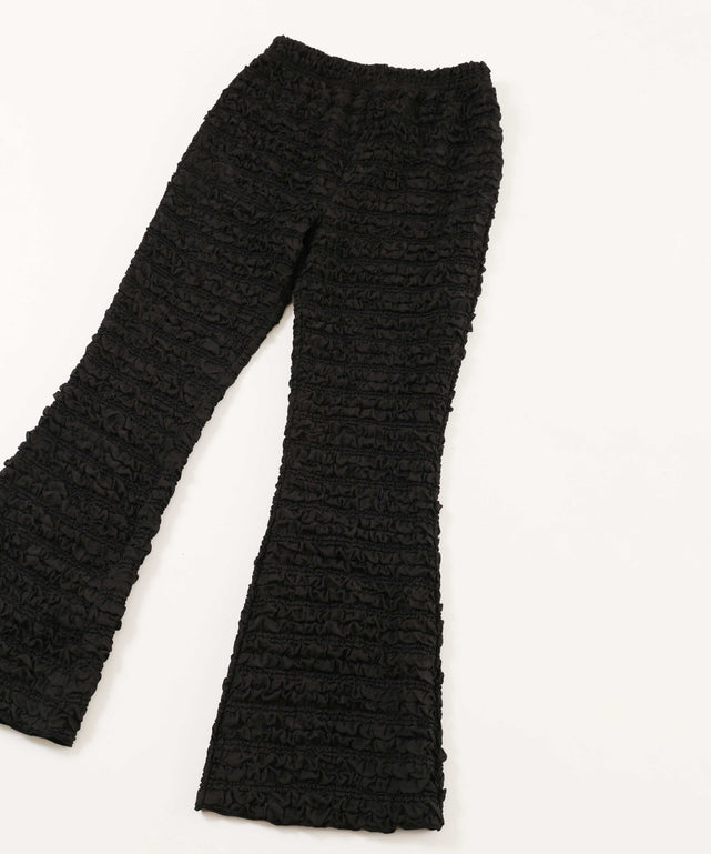 クリンクルフレアパンツ