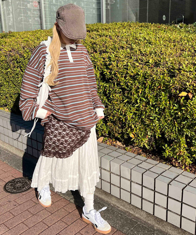 フリルシアーミニ巻きスカート – WEGO ONLINE STORE