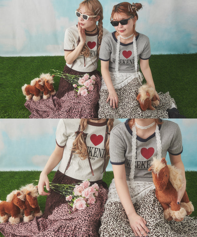 フリルシアーミニ巻きスカート