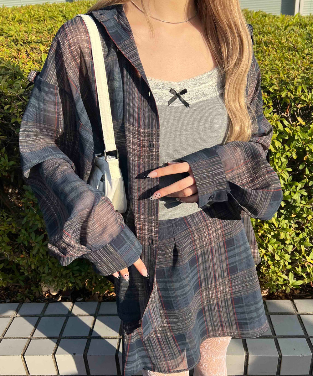 ネイビー モデル：160㎝ F着用