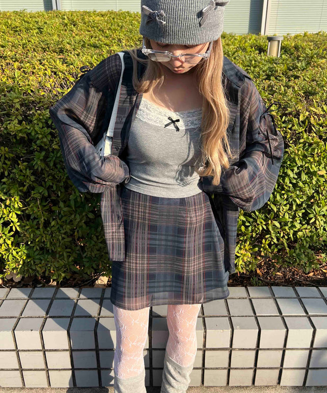 ネイビー モデル：160㎝ F着用