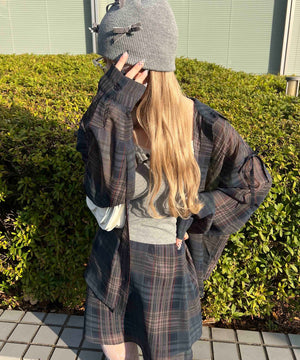 ネイビー モデル：160㎝ F着用