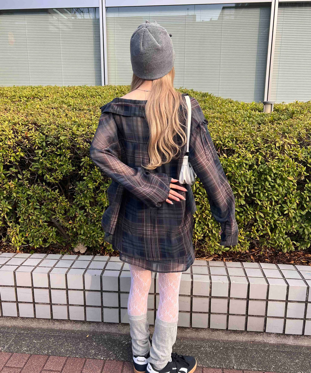 ネイビー モデル：160㎝ F着用