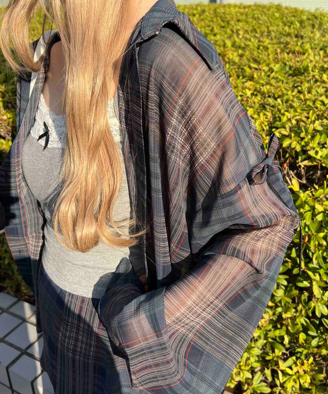 ネイビー モデル：160㎝ F着用