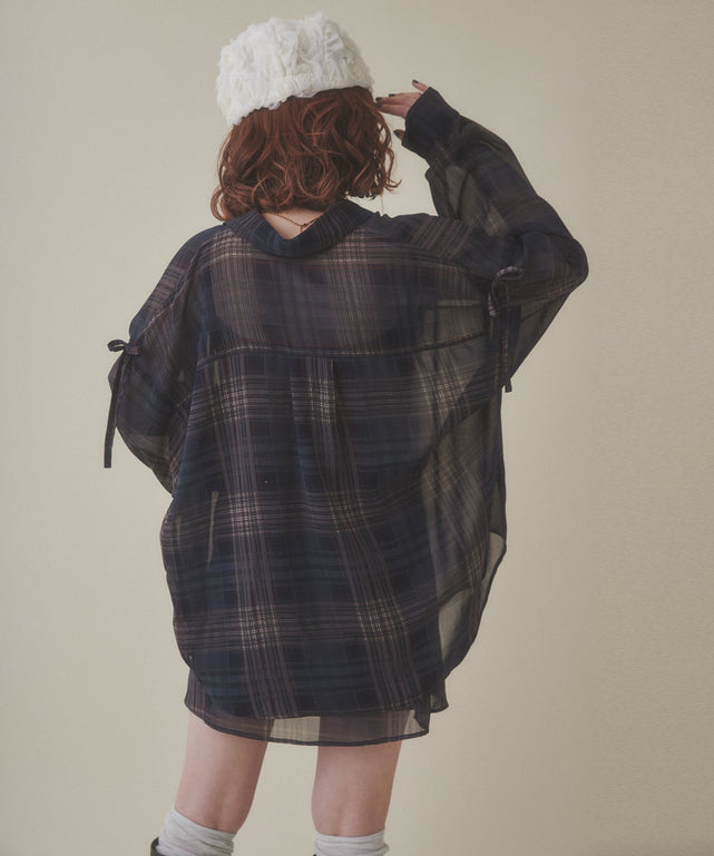 ネイビー モデル：155㎝ F着用