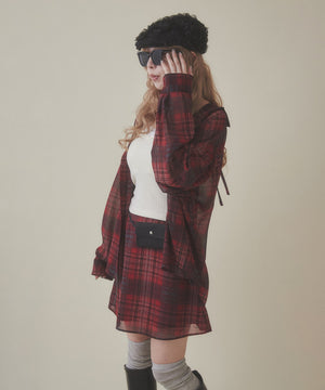 レッド モデル：160㎝ F着用