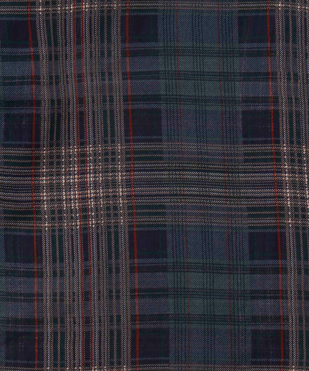 シアーチェックリボンビッグシャツ