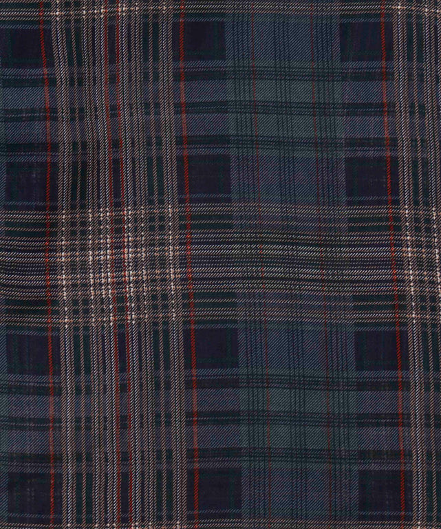 シアーチェックリボンビッグシャツ