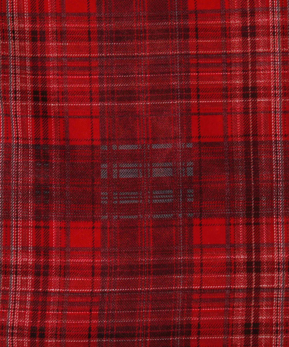 シアーチェックリボンビッグシャツ