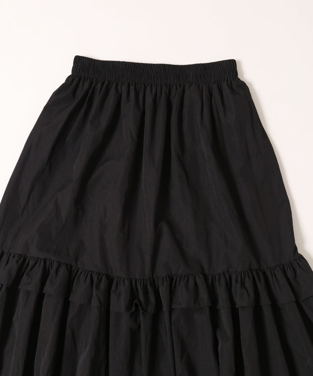 ロングフリルスカート