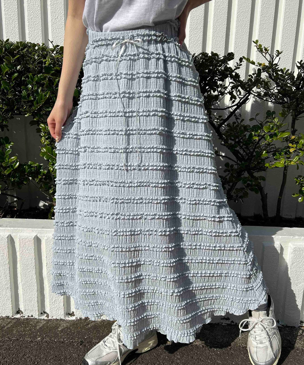 ブルー モデル：160㎝ F着用