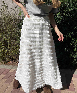 ホワイト モデル：160㎝ F着用